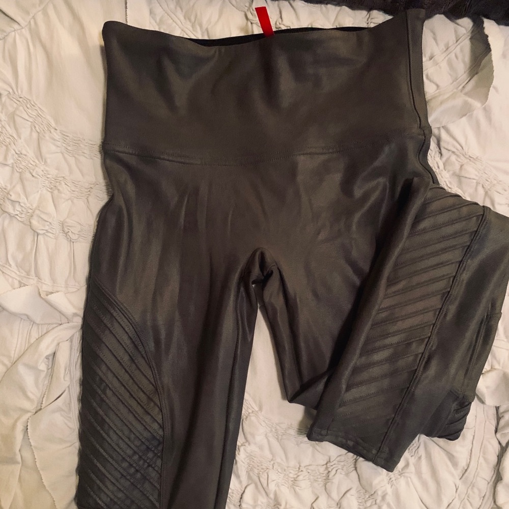 Spanx Moto Leggings